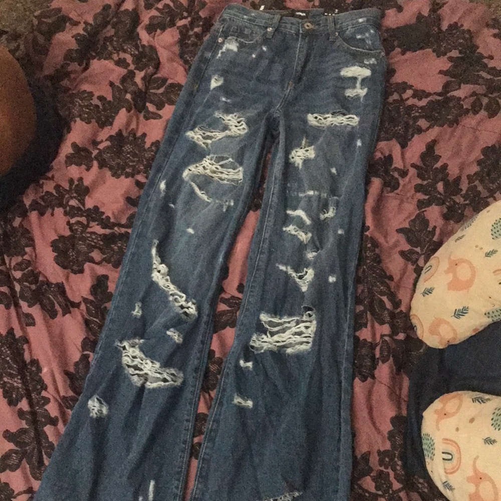 NEW FASHION NOVA!! Super D Wide Leg Jeans